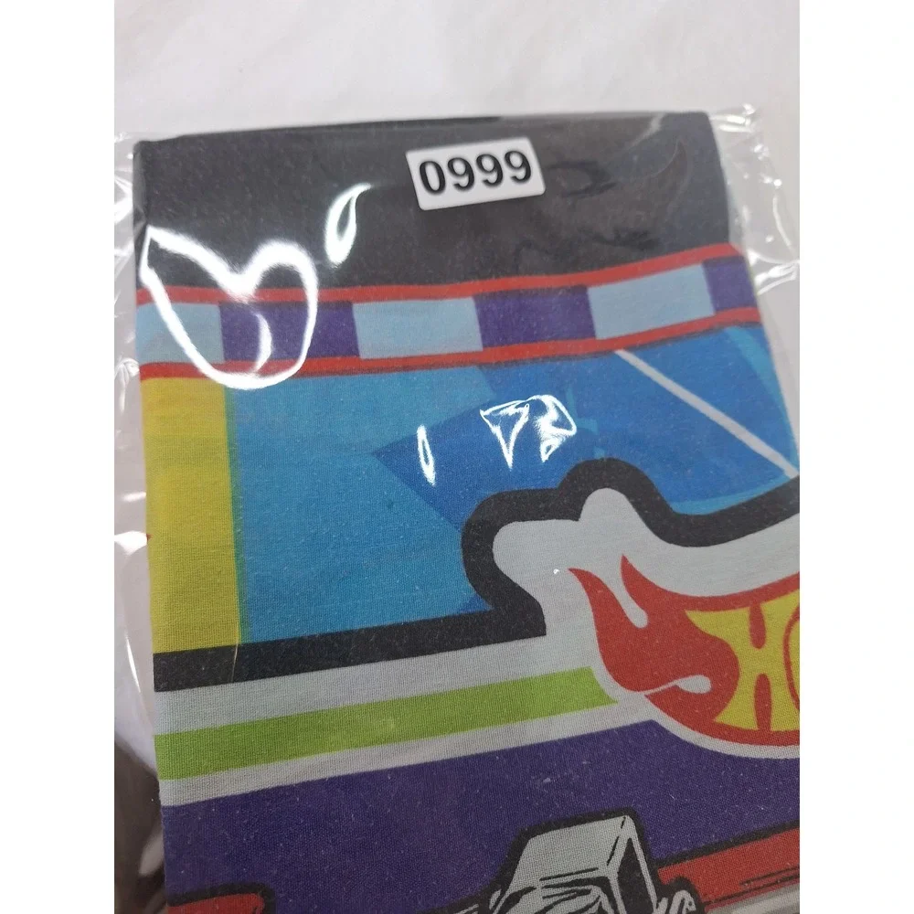 Vintage 1997 Hot Wheels Pillowcase Power Pistons Twang Thang Mattel 90s Racing